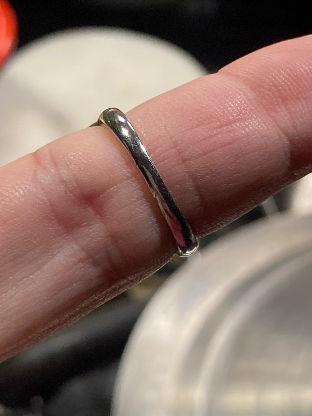 925 Silver CZ Heart Ring - Picture 9 of 11